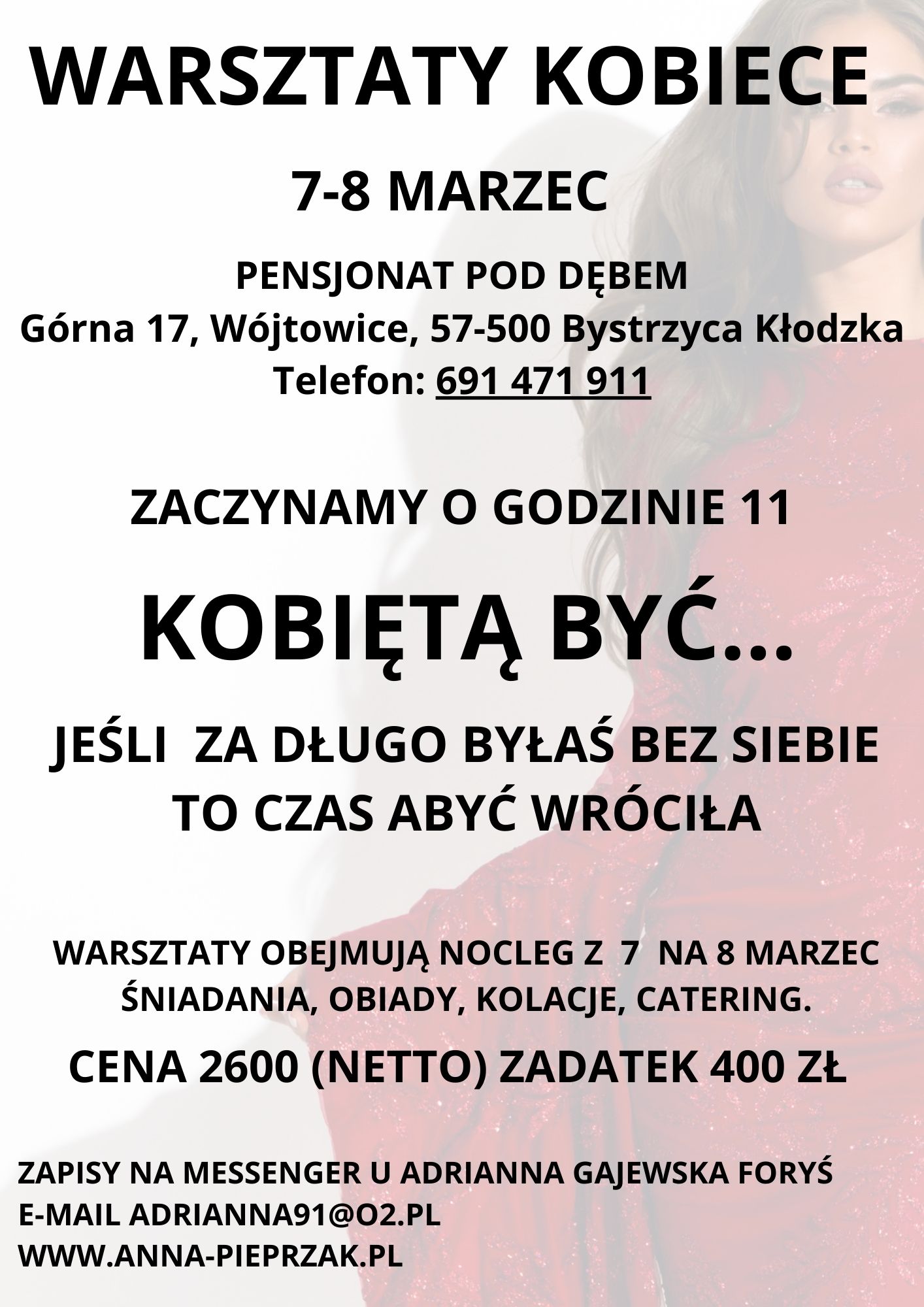 WARSZTATY KOBIECE 7-8 MARZEC 2026
